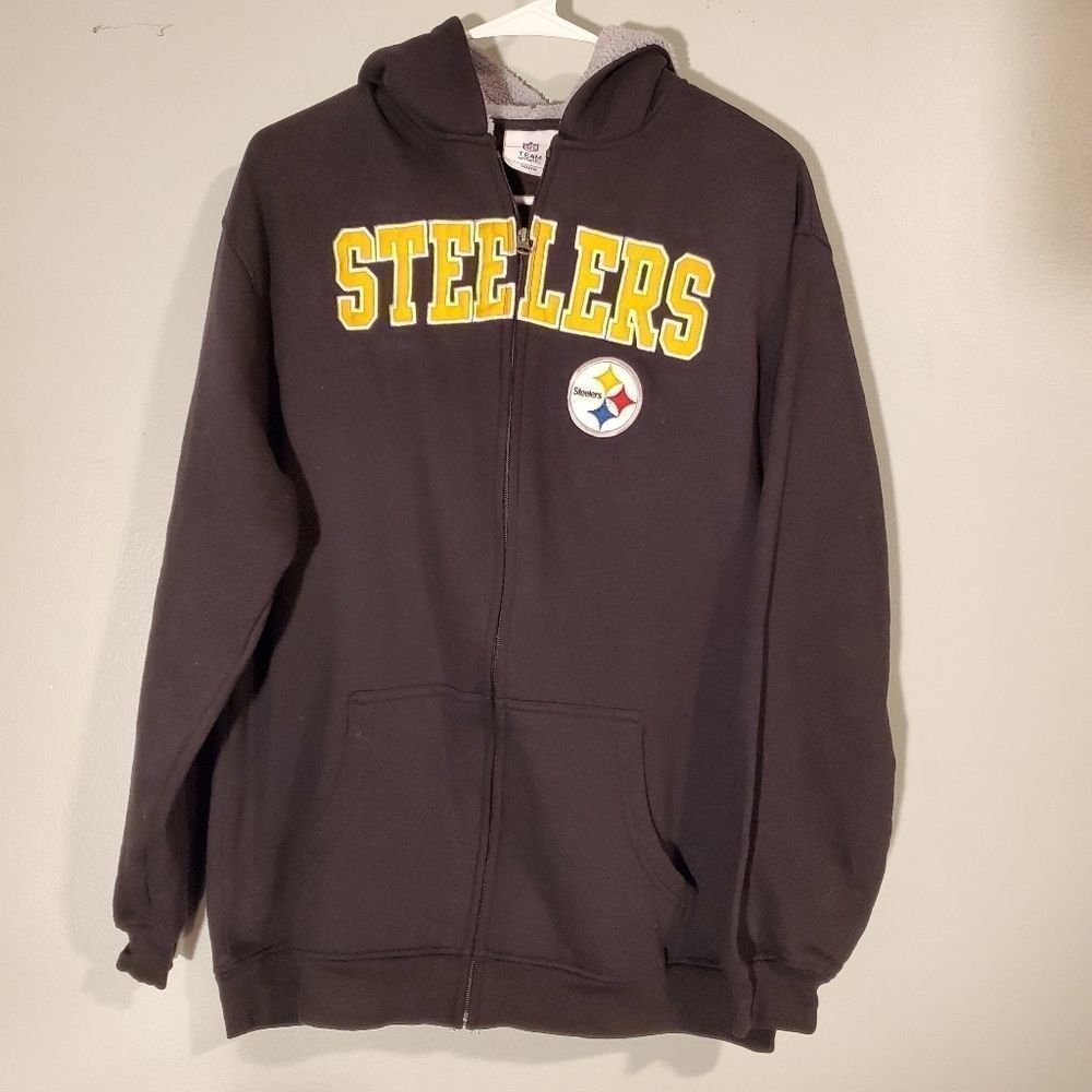 𝅺NFL Steelers Hoodie, youth 10/12